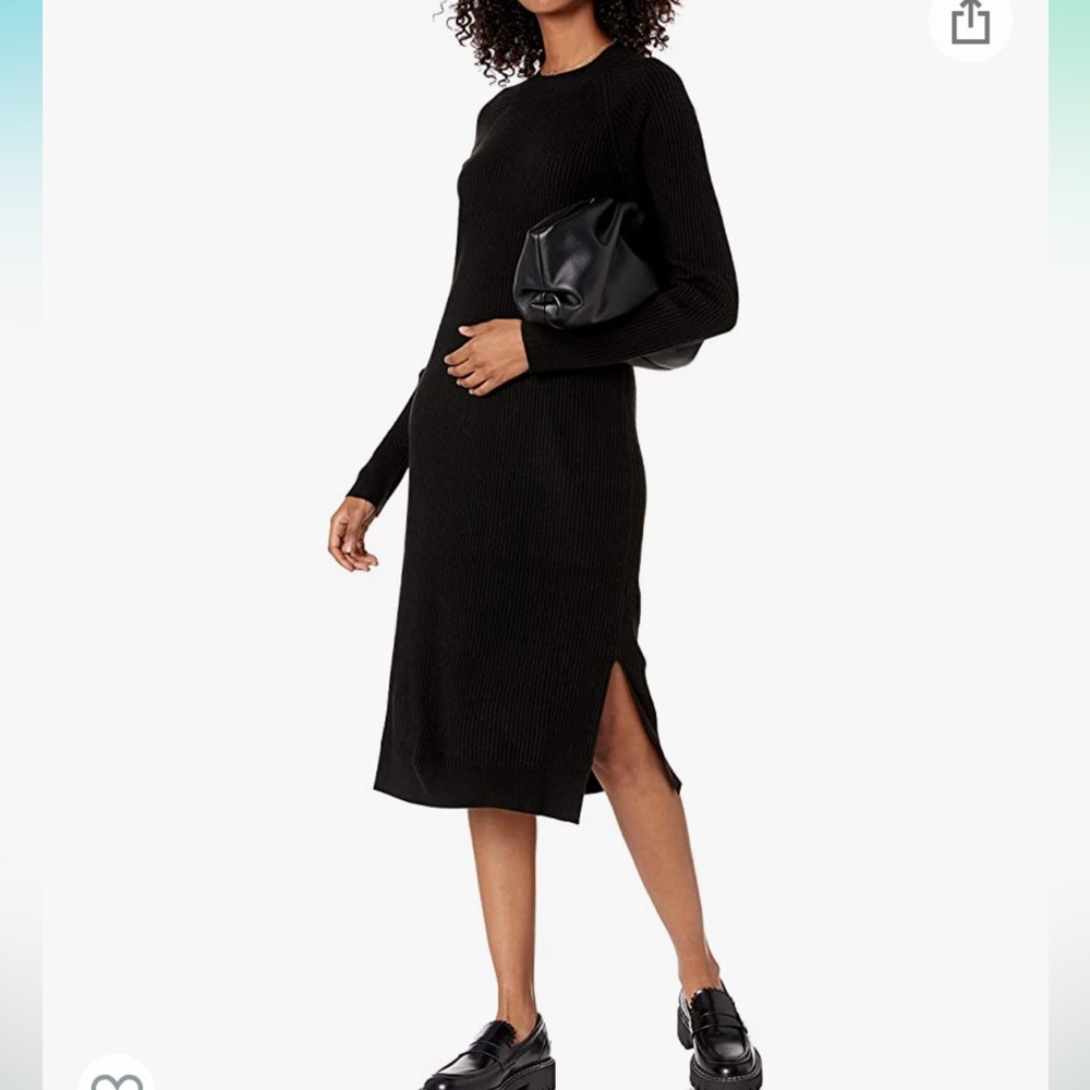 The Drop Ribbed Pullon Dress